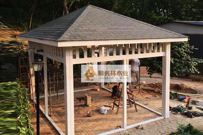 防腐木凉亭工程
