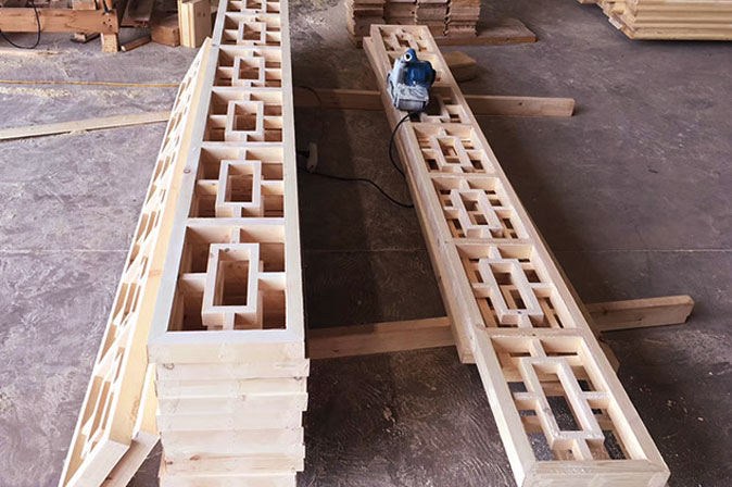 木屋墙体料胶合木