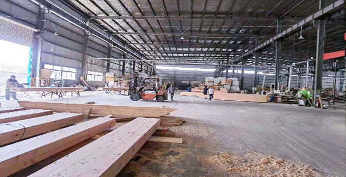 顺兴林木业车间实拍